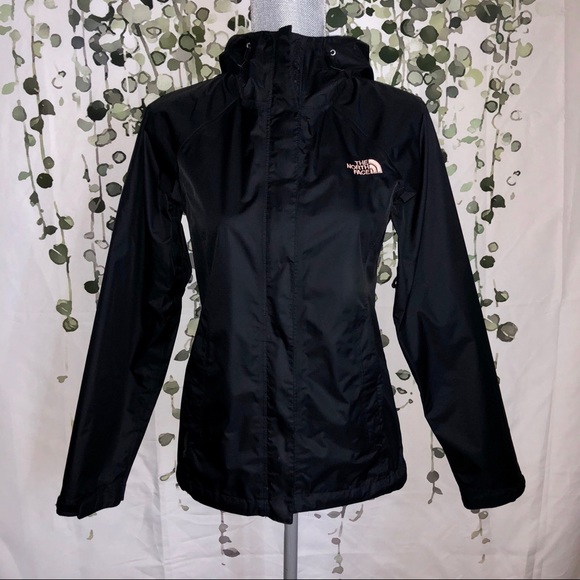 The North Face Jackets & Blazers - The North Face Black & Rose Gold Windbreaker